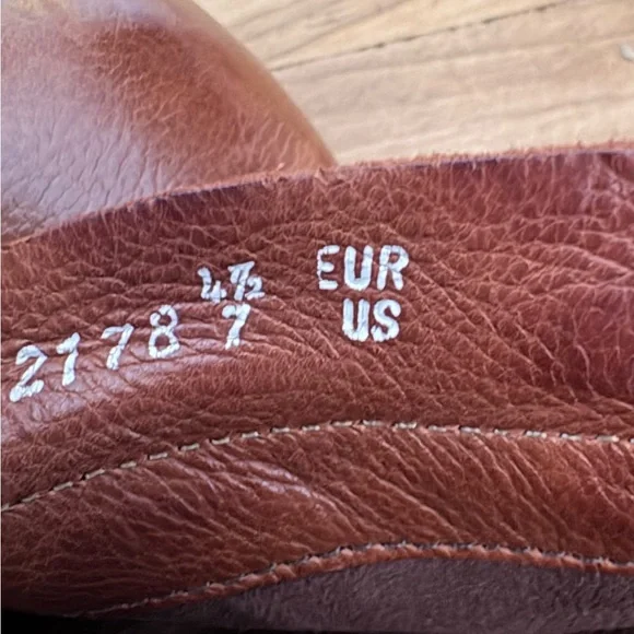 Mephisto, Brown Leather Seddy Ankle Boots, Size 7 - Picture 9 of 9